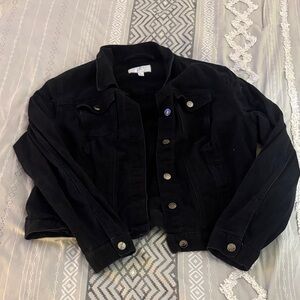 Black Denim Jacket